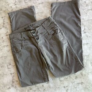 Spoon Jeans gray talls button fly